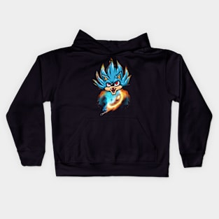 super sonic fire Kids Hoodie